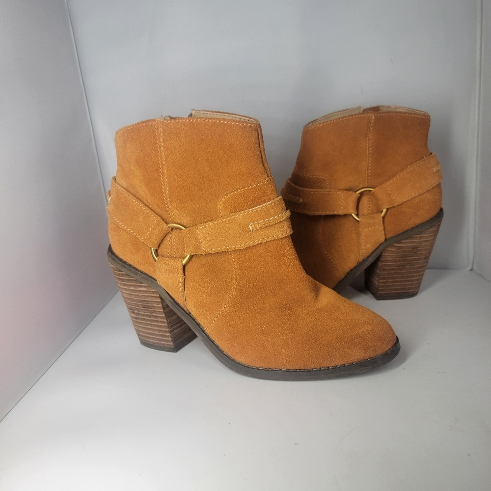 Kelsi Dagger Brooklyn Suede Leather Boots SZ 6